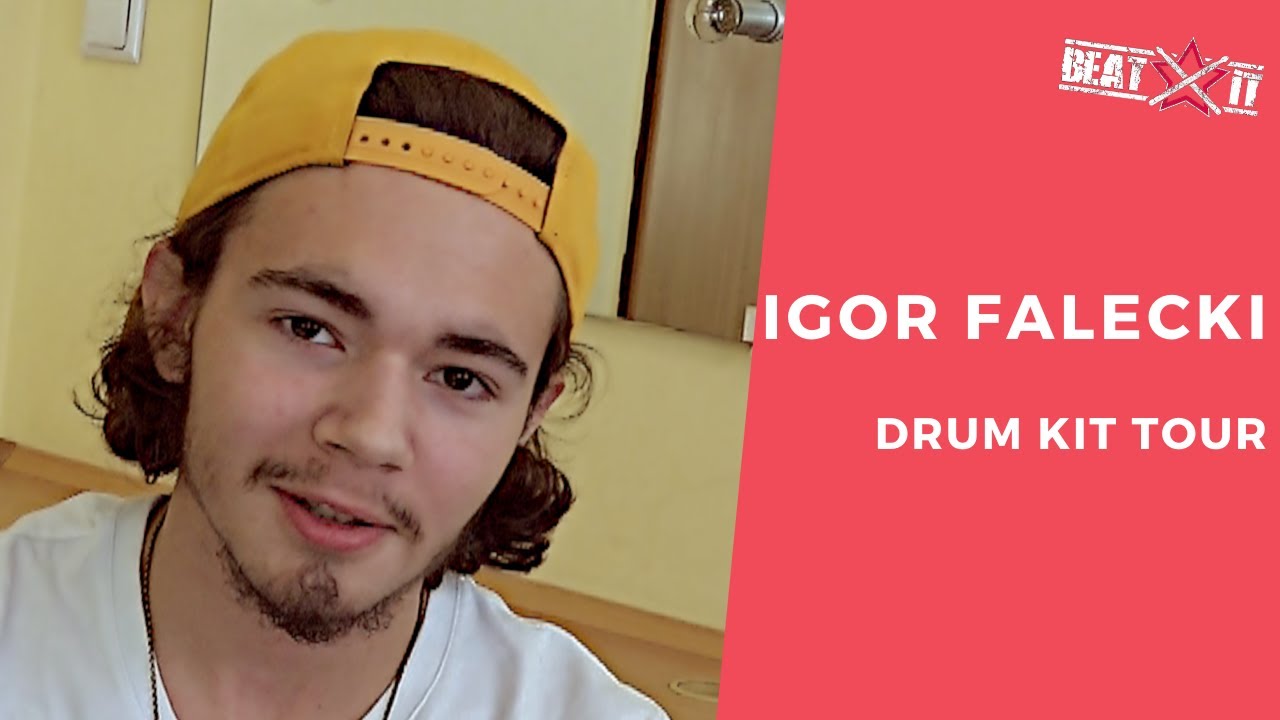 Igor Falecki presents his drum kit