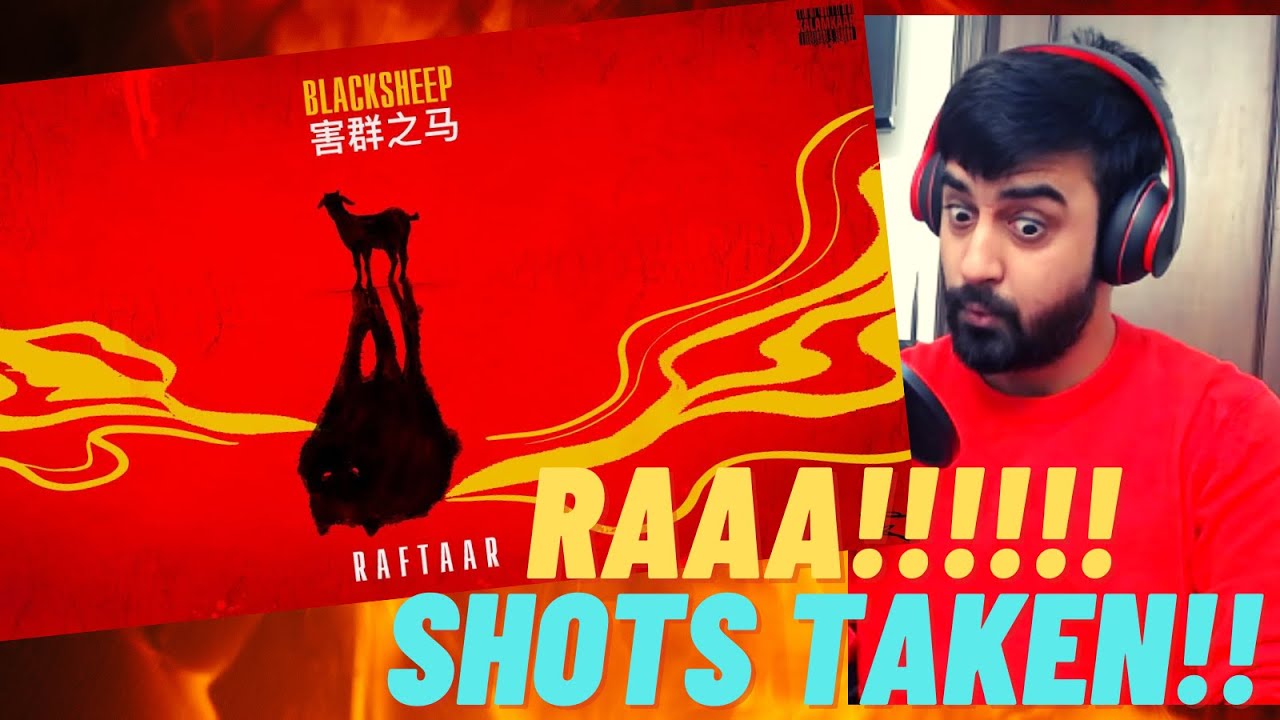 RAAA went inn!!! | Black Sheep Reaction | Raftaar | Bar'ish EP | Kalamkaar | #KatReactTrain Reacts