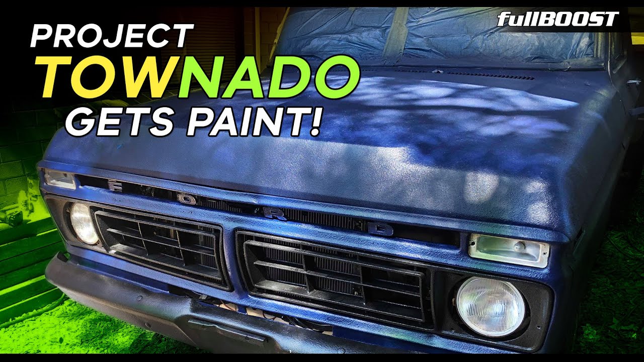 Bed liner vs Paint. Our thoughts. | Ford F350 V8 turbo ramp truck part 6 | BACKYARD MECHANICS