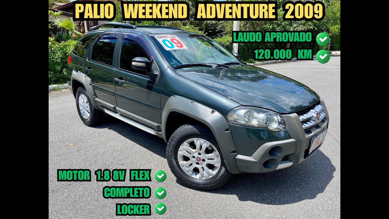 Fiat Palio Weekend Adventure Locker 1.8 8v Flex 2009