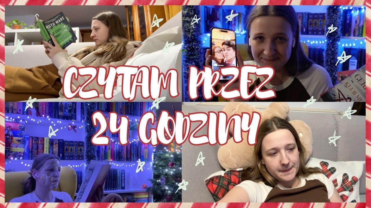 🎄 BOOKMAS 17/24 🎄MARATON 24H - DOKAŃCZAM ZACZĘTE KSIĄŻKI 📚