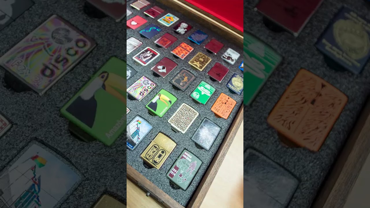 Is this the ULTIMATE Zippo Lighter collection? #shorts