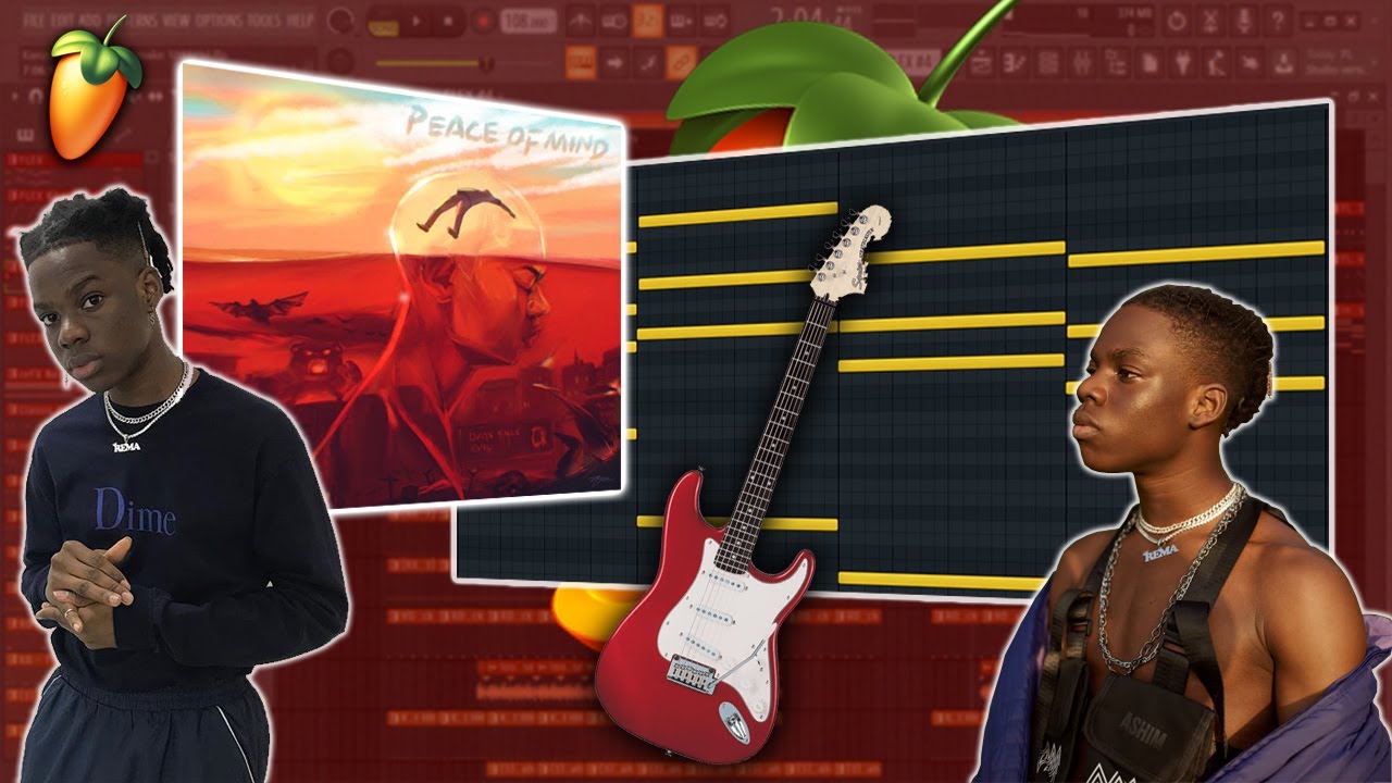 HOW TO MAKE BEAUTIFUL GUITAR AFROBEAT MELODIES | Fl Studio 20 Tutorial