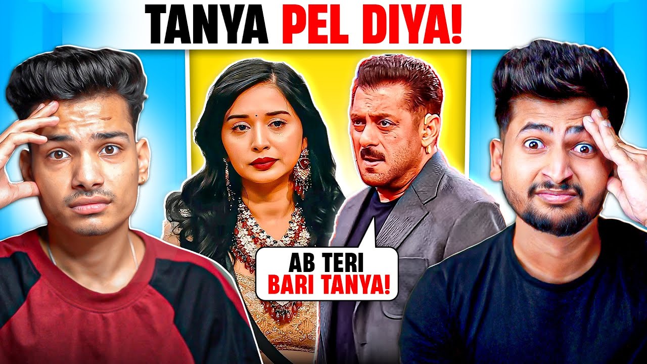 SALMAN KHAN NE TANYA MITTAL KO RULA DIYA ON WEEKEND KA WAR IN BIGGBOSS19!! 