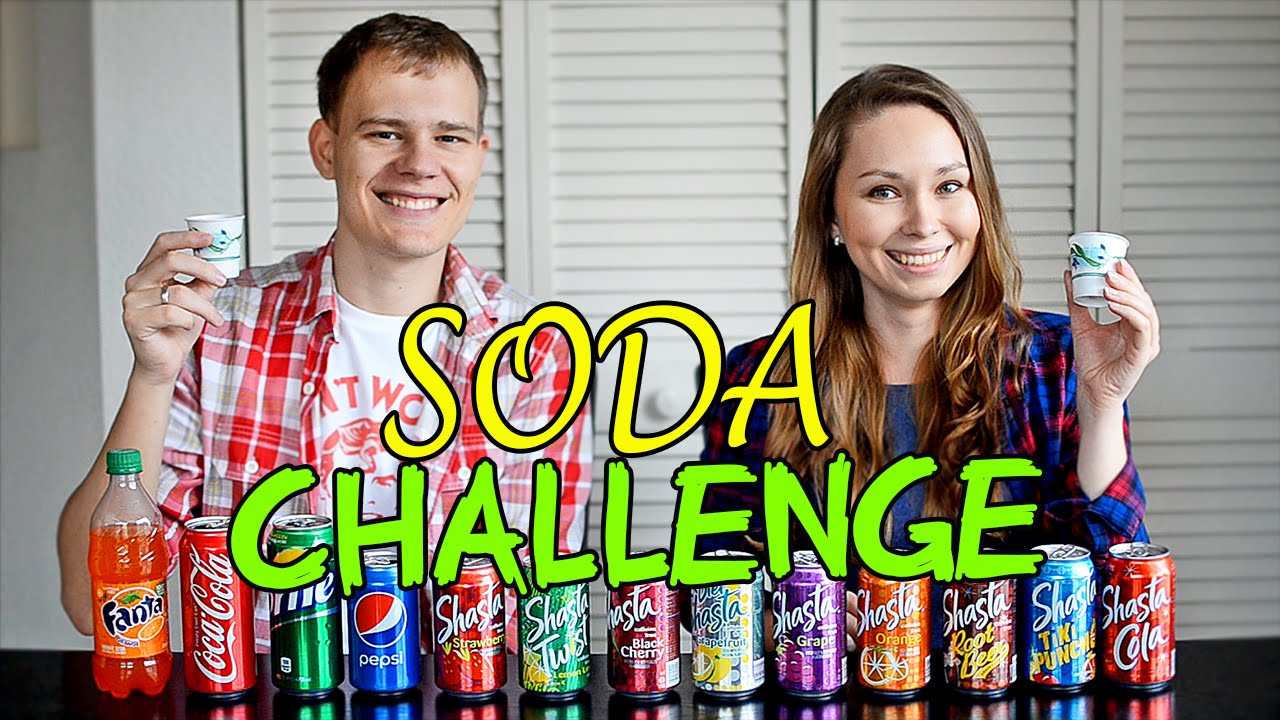 ВЫЗОВ Угадай газировку  // SODA CHALLENGE