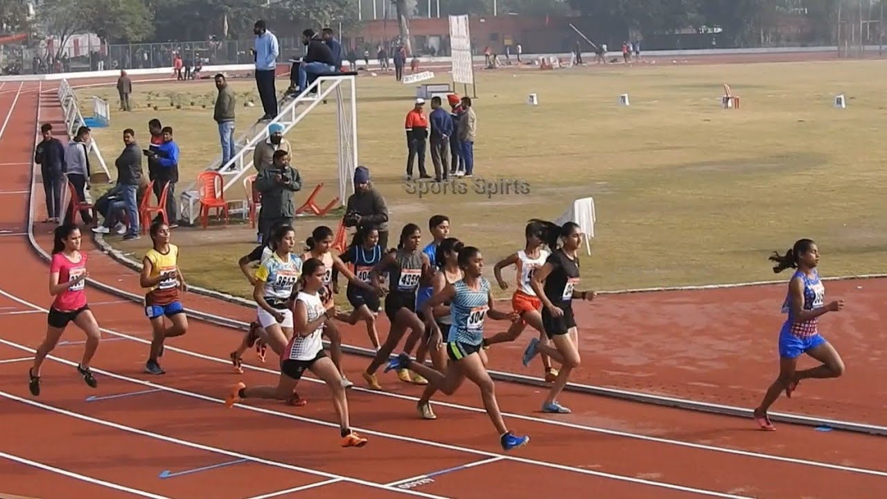 U-19 Girls 800m Heat-3 in 65th School National Athletics Championship 14 Dec.2019 Sangrur PUNJAB