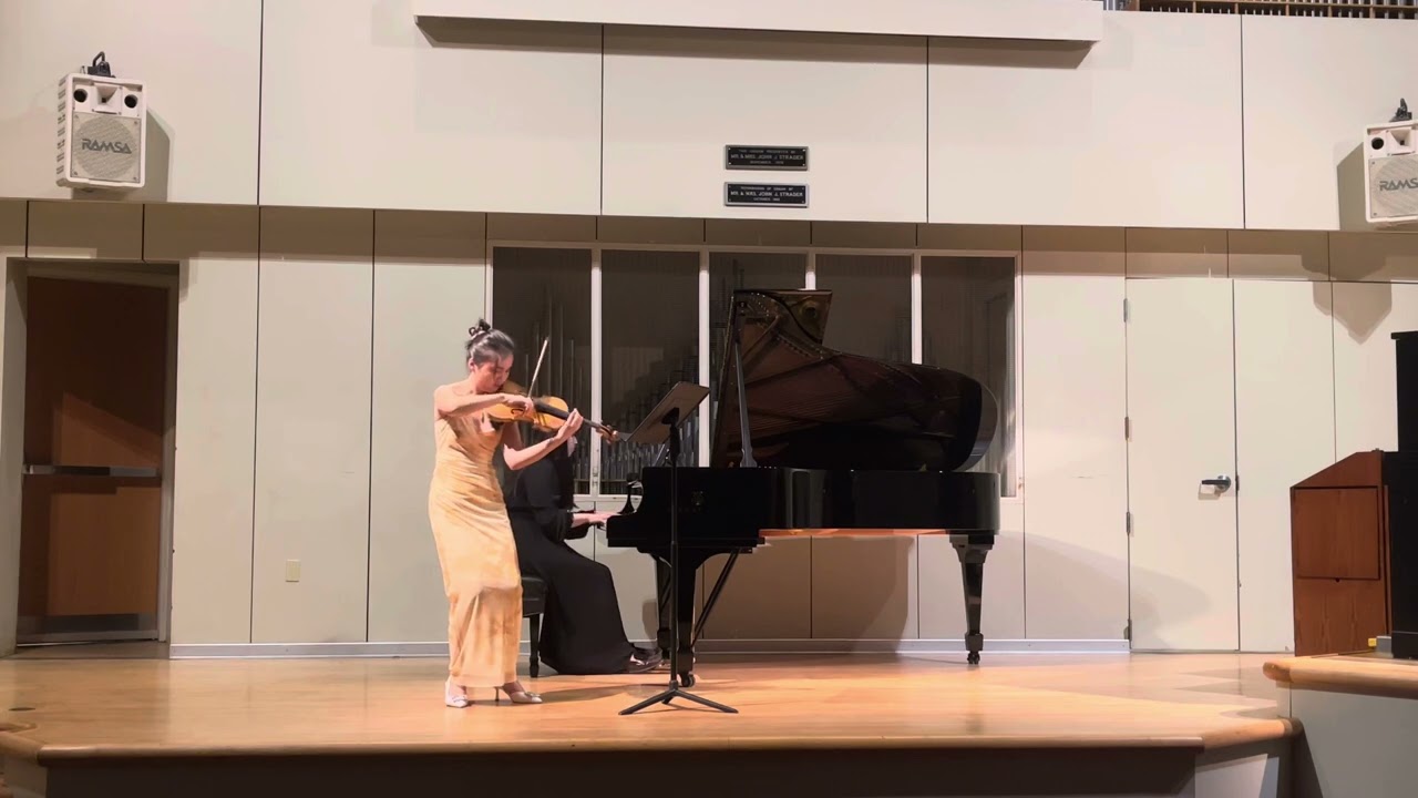 Franck violin Sonata in A major