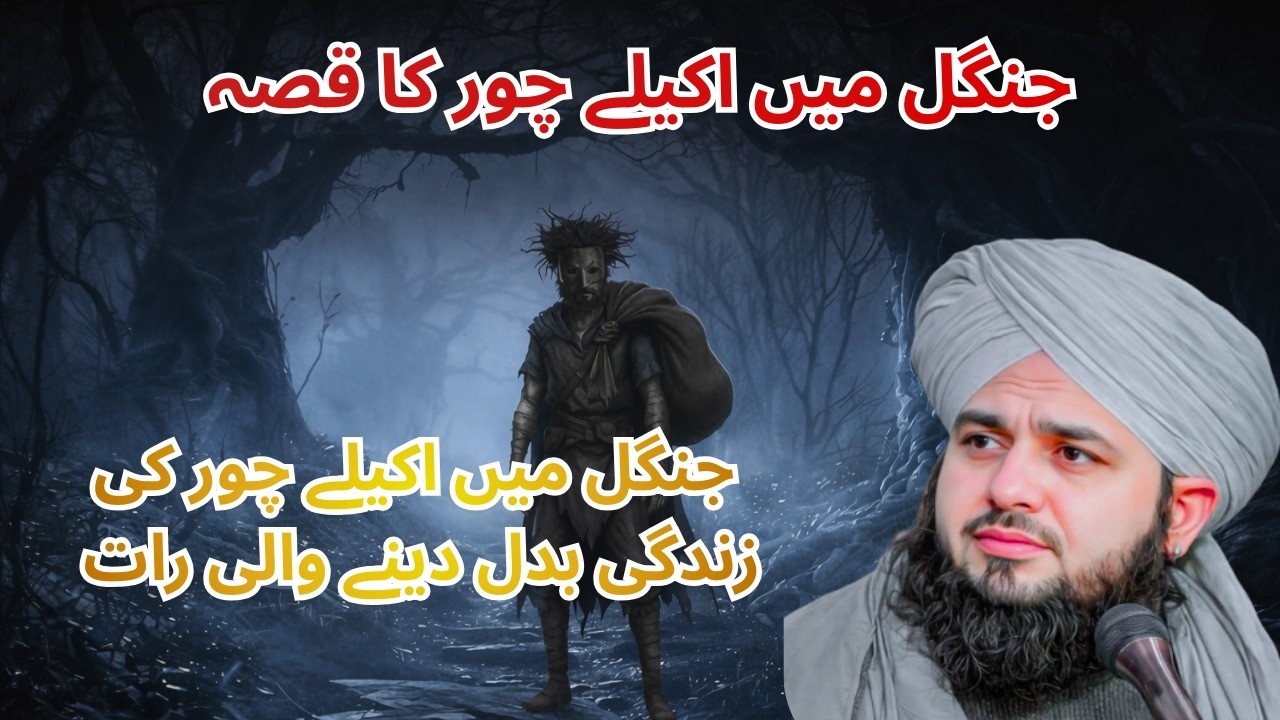 Jangal Mein Akelay Chor Ka Dil Hila Dene Wala Waqia Peer Ajmal Raza Qadri Bayan Aankhon Mein Aansoo