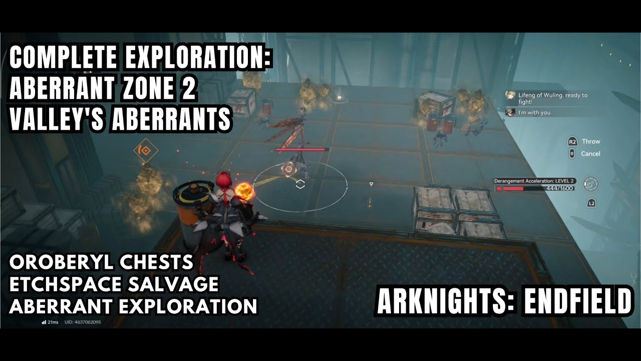 [Arknights: Endfield Exploration] Aberrant Zone 2 - Valley's Aberrants All Oroberyl Chests Location