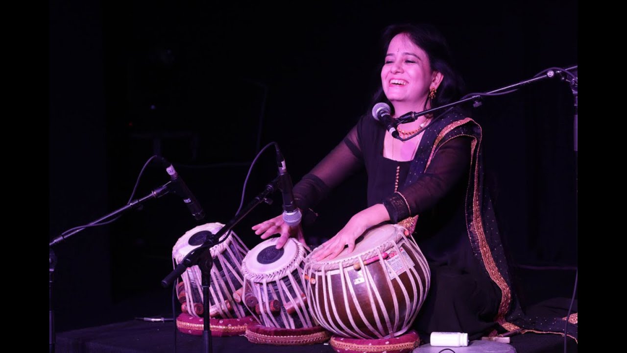 Anuradha Pal performs during the Women in the World India