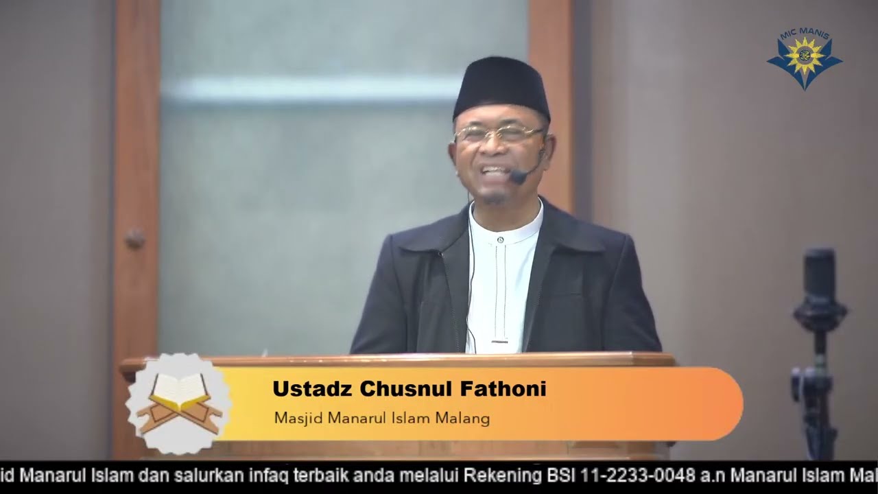 Kultum Subuh | Ustadz Chusnul Fathoni