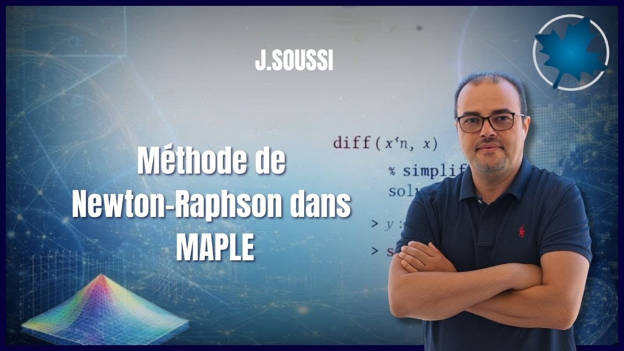 Méthode de Newton-Raphson dans Maple2020