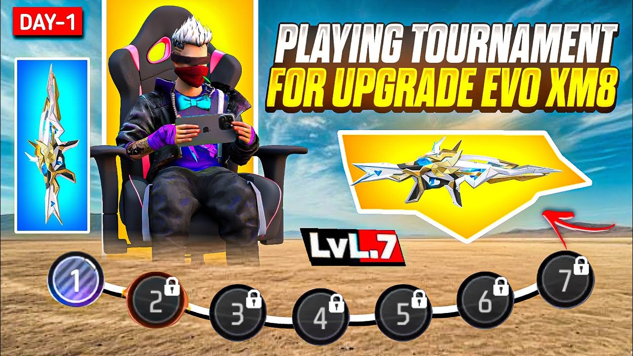 Playing Tournament 🔥 for Evo Gun Max | Solo Tournament Gameplay | Ep-1