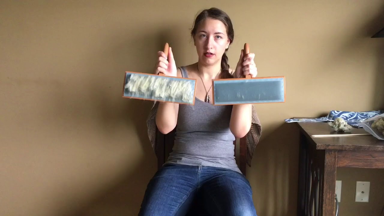 Carding Cotton and Making Punis