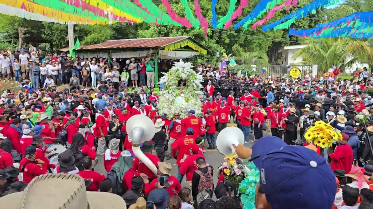Baile de Santo Domingo de Guzman desde la Cruz del paraíso, managua-Nicaragua.