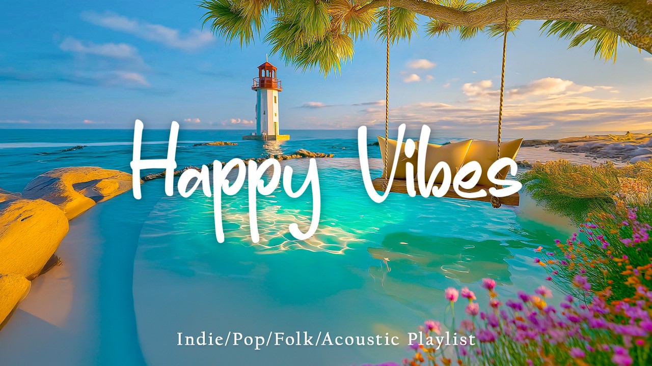 Happy Vibes🍃🍀Positive Energy Playlist to Start Your Day Right! | Top Indie/Indie Pop Playlist #6