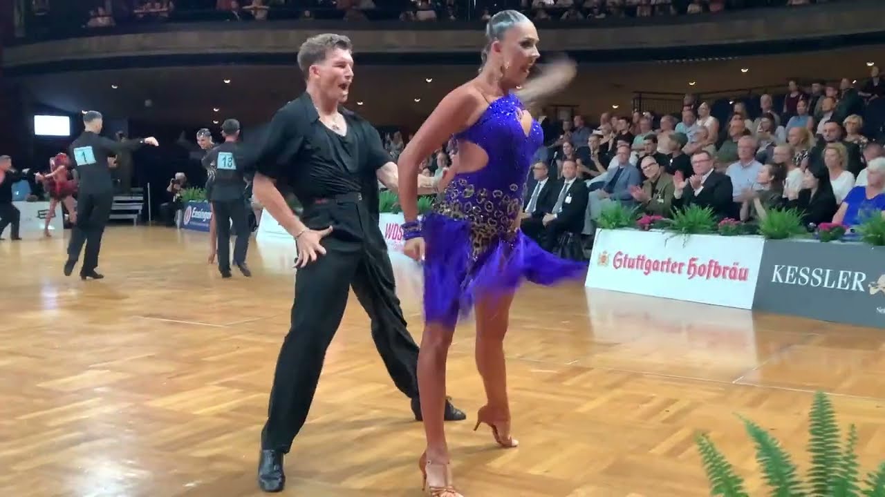 CHA-CHA (Part 1) Mikael Tatarkin & Victoria Sauerwald (GER 22) WDSF 2025 GOC Professional Stuttgart