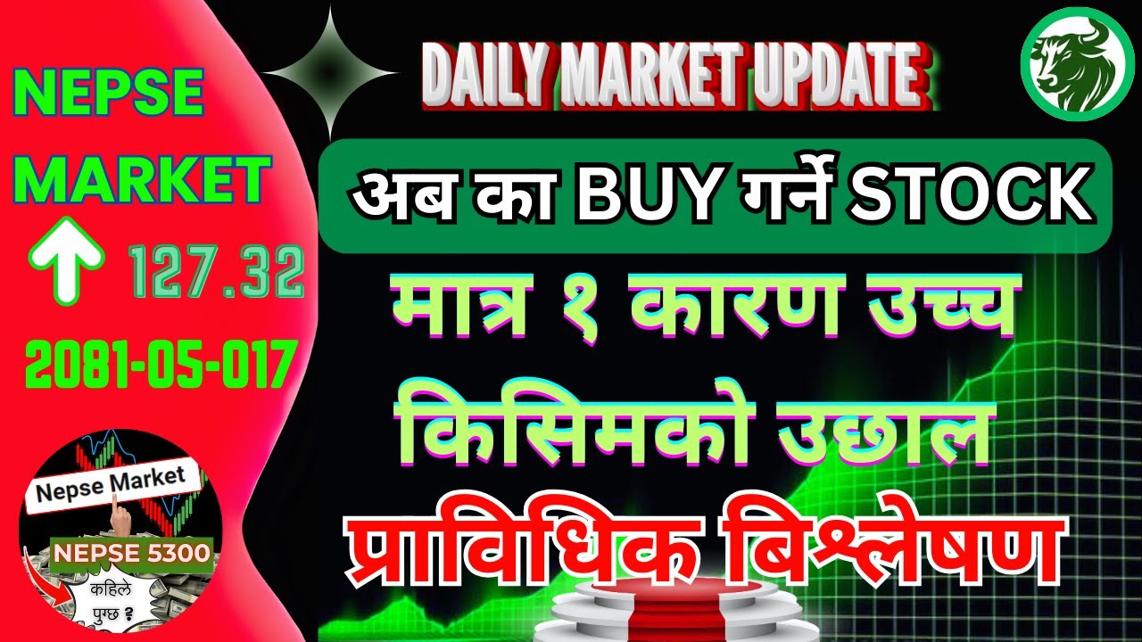 Nepse Technical Analysis भदौ १७🟢 बजारमा सतकीय उछाल ? अहिले हामि कुन अवस्थामा छौ?कति सम्म पुग्ला?