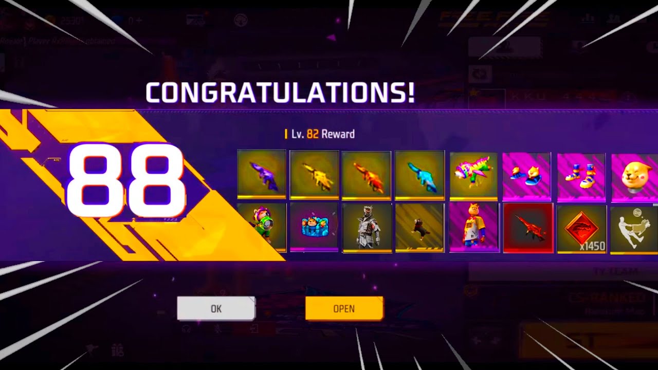 УРОВЕНЬ 88 👉 НУБ ДО ПРОФЕССИОНАЛА 👈 🤑😲FREE FIRE 💎 100000 АЛМАЗОВ 😱🔥 посмотри как это стало