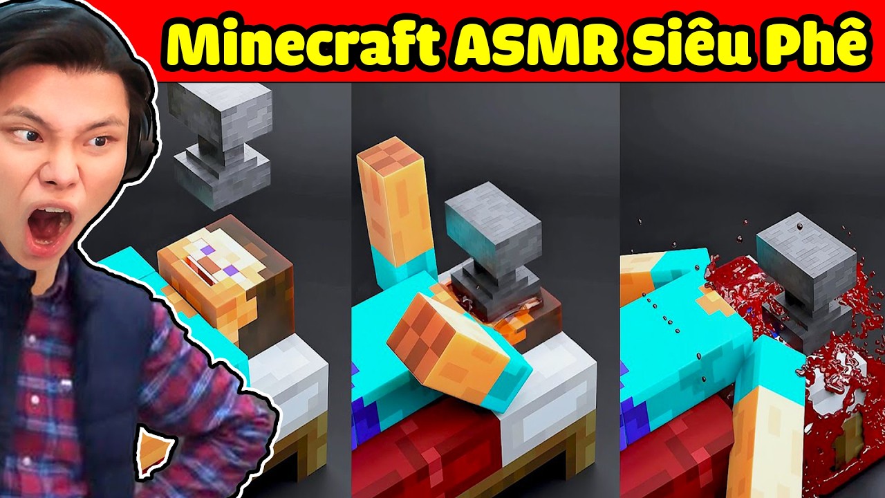 [TIKTOK] MINECRAFT ASMR SIÊU PHÊ✨🤤👌JAYGRAY XEM NHỮNG VIDEO 3D THƯ GIÃN VẬT LÝ SIÊU CHÂN THỰC