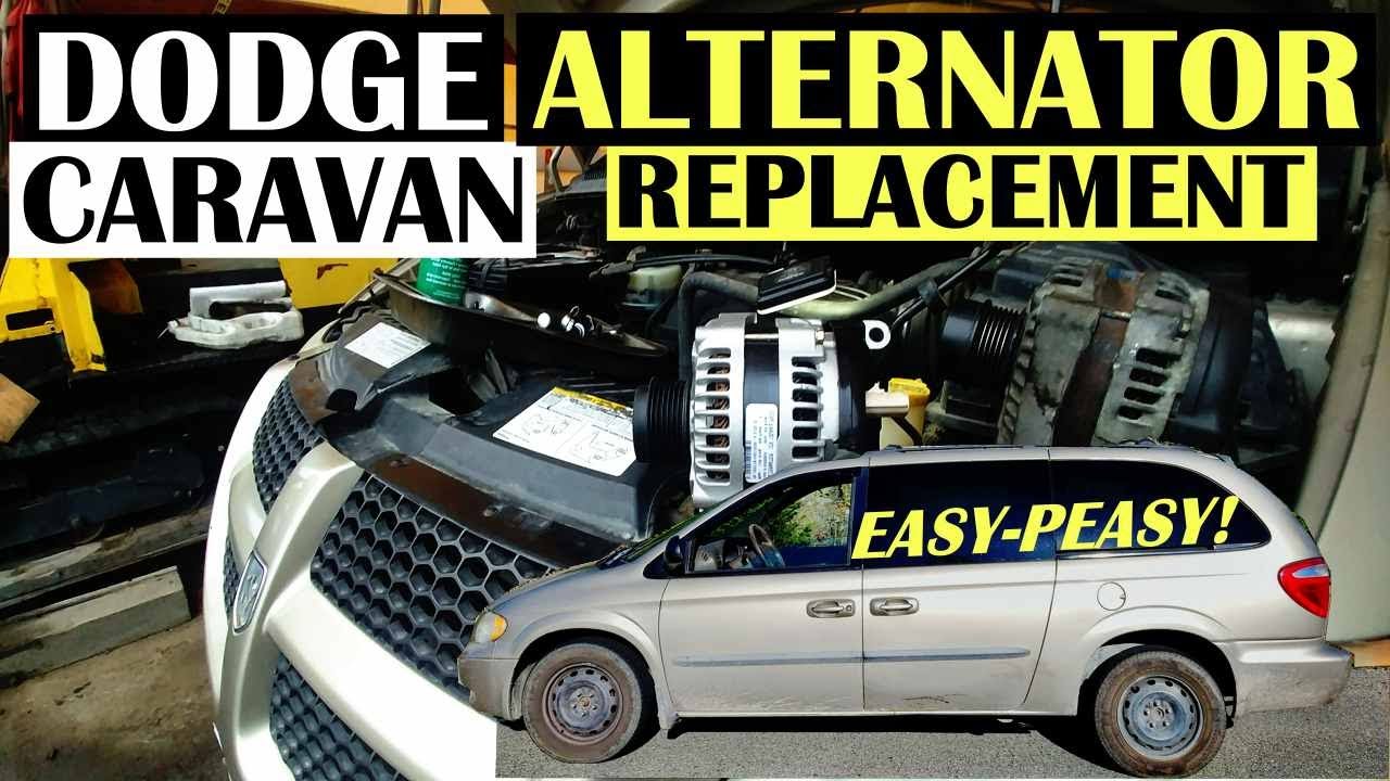 Полное руководство по замене генератора Dodge Caravan + полное описание характеристик ⚙️ | Dodge ...