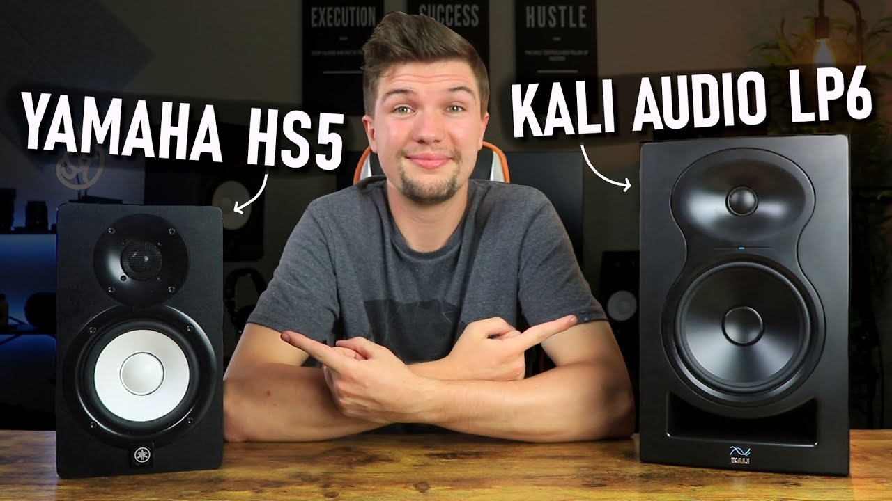 Какие студийные мониторы стоит купить? || Yamaha HS5 против Kali Audio LP6 (сравнение студийных м...