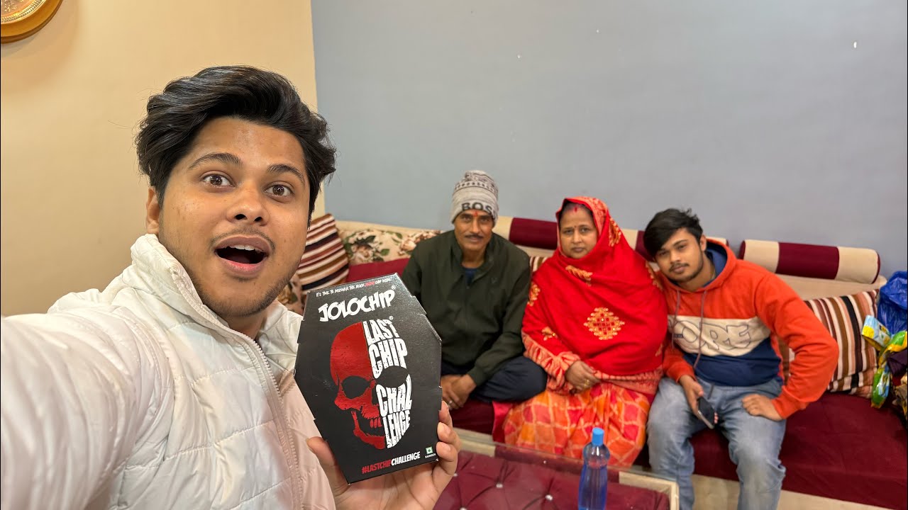 Jolo chip challenge || sabka halat kharab || tiwar13