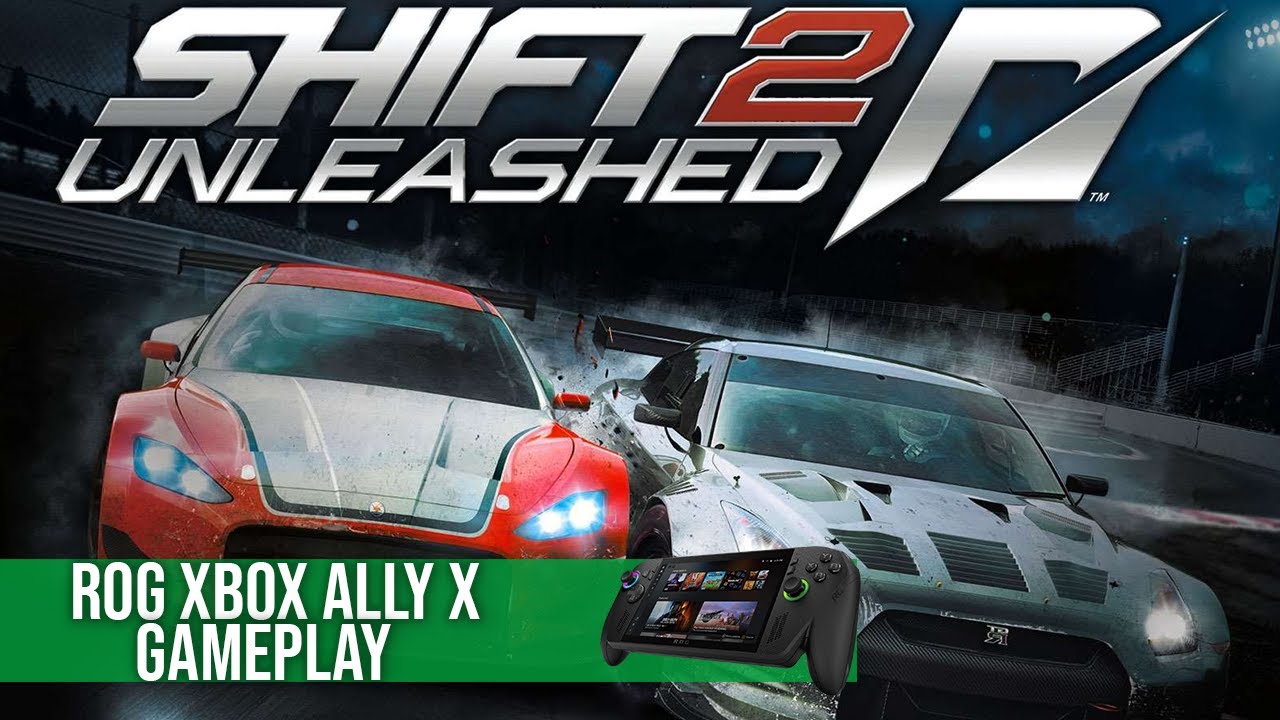 Need for Speed ​​Shift 2 Unleashed - геймплей на ROG Xbox Ally X