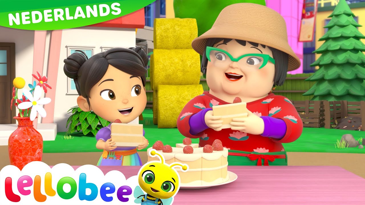 De Vijf Zintuigen | Lellobee Nederlands | Kinderliedjes | Leervideo's voor kinderen