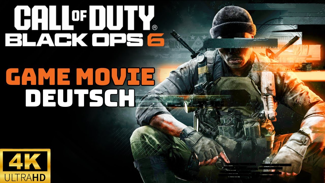 Black Ops 6 Kampagne | Deutsch | Full Game Movie | 4K & 3D Audio