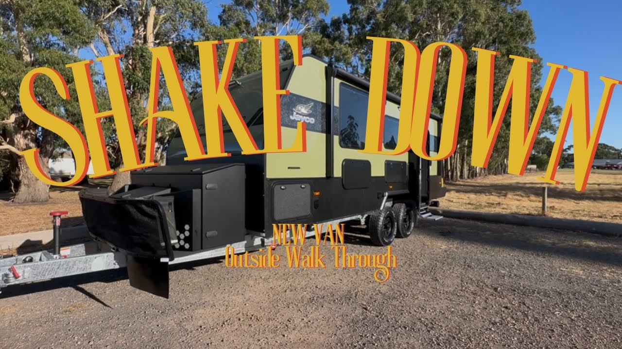 OUTSIDE WALK THROUGH and Shakedown + First Night in the NEW VAN