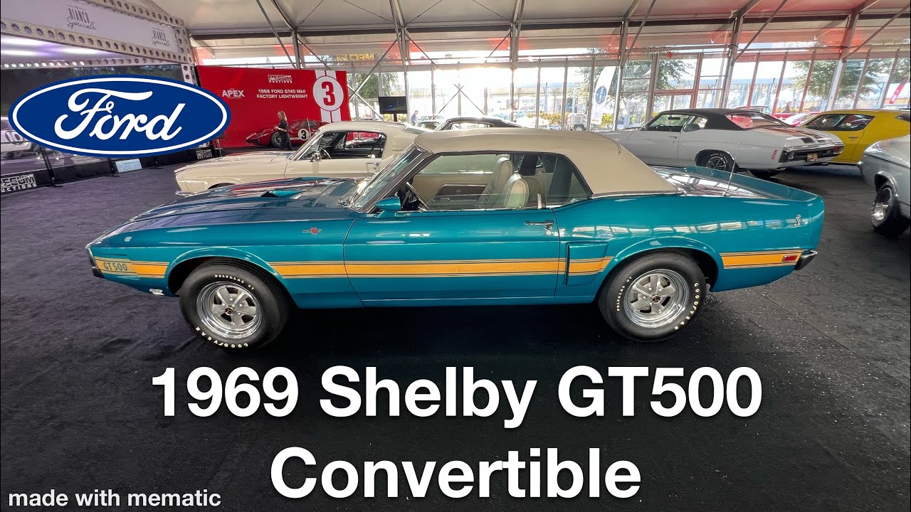 1969 Shelby GT500 Convertible 