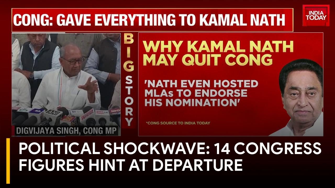Kamal Nath, Nakul Nath & 12 MLAs May Quit Congress, Fuel Speculations
