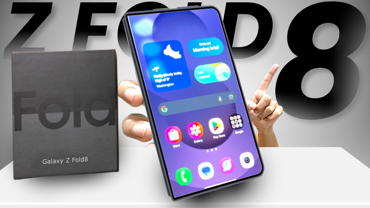 Samsung Galaxy Z Fold 8 - First Look, Apple Should be Worried!