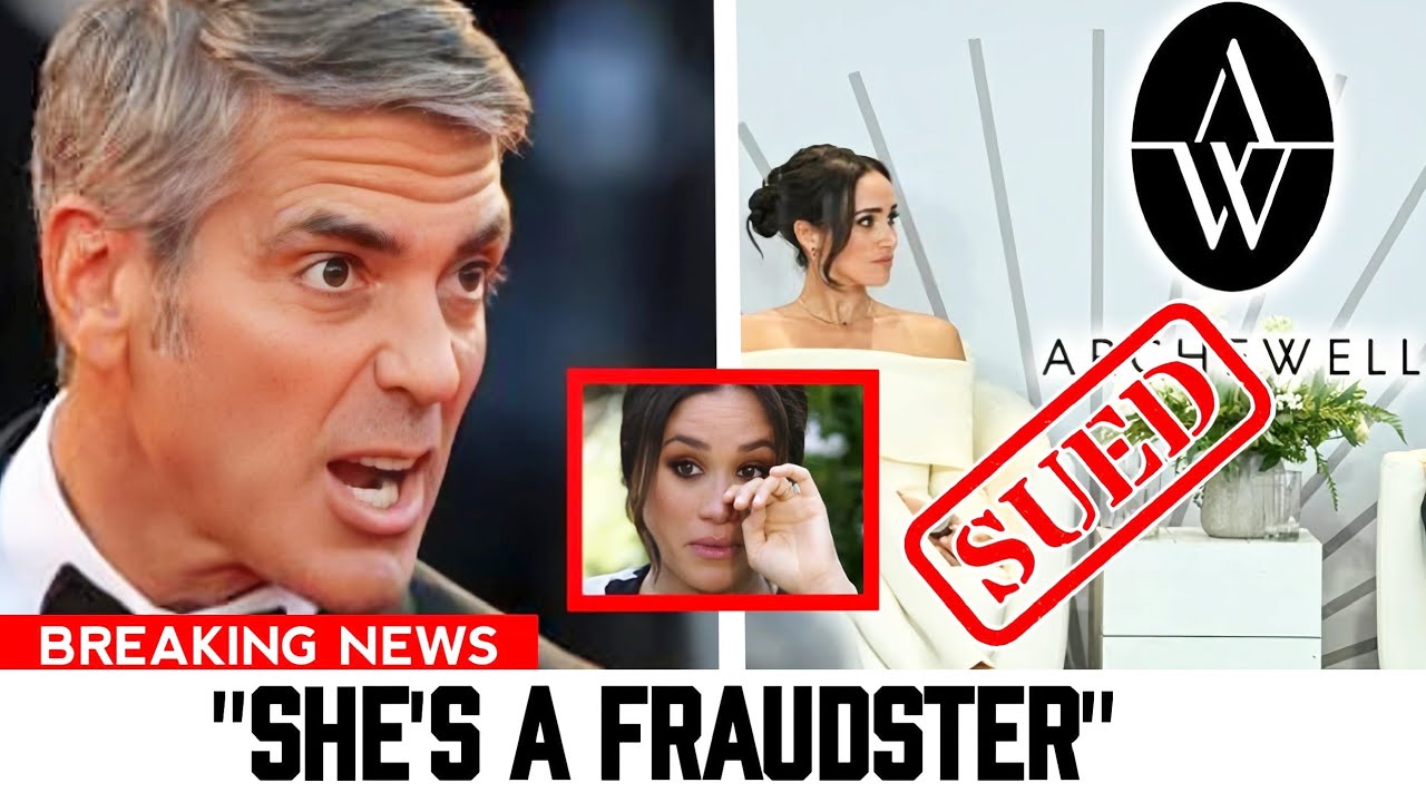 Meghan Markle In Hot Water As Clooney Foundation Sues Archewell Over FRAUD 