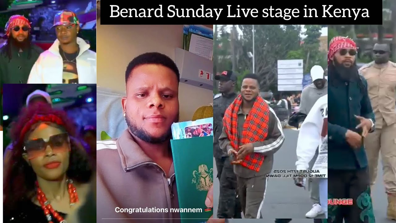 Benard Sunday Live stage in Kenya Otite Anam 2025