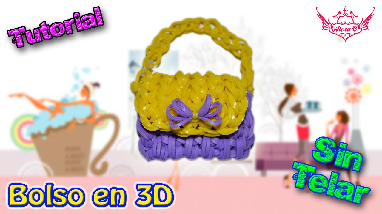 ♥ Tutorial: Bolsito en 3D de gomitas (sin telar) ♥
