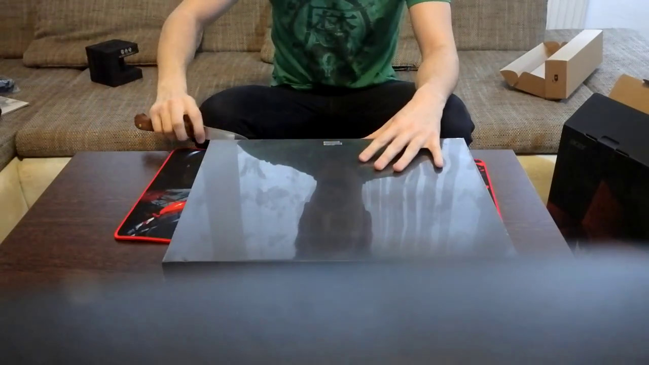 Unboxing + Test Acer predator 17