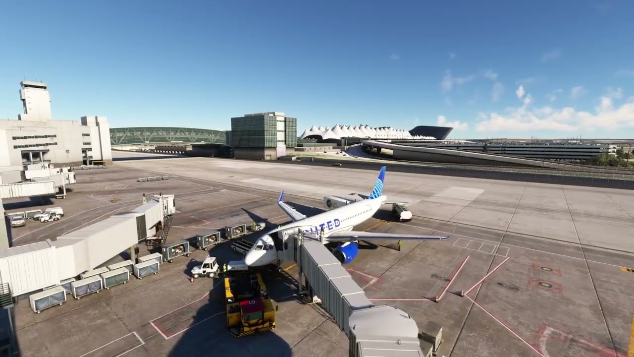 (Just ATC) Airbus 320neo on Xbox X (United 2412) Denver, CO to Minnesota, MN
