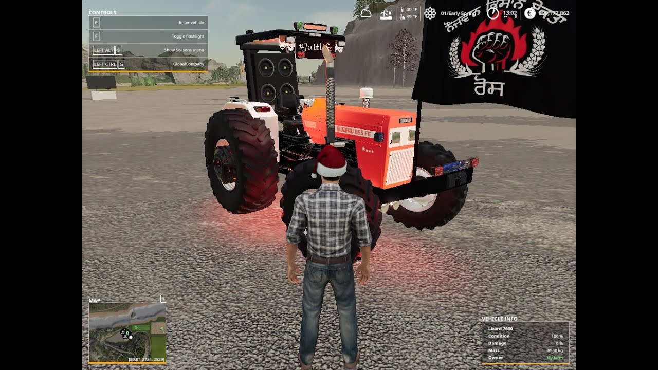 fs 19 swaraj 855 mod faming simulator 19 swaraj 855 mod
