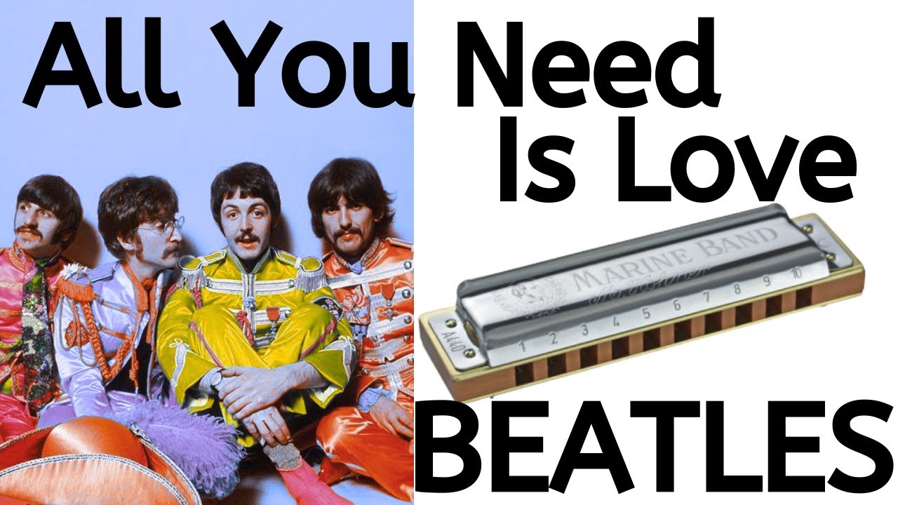Harmonica Play-Along - All You Need is Love by The Beatles
