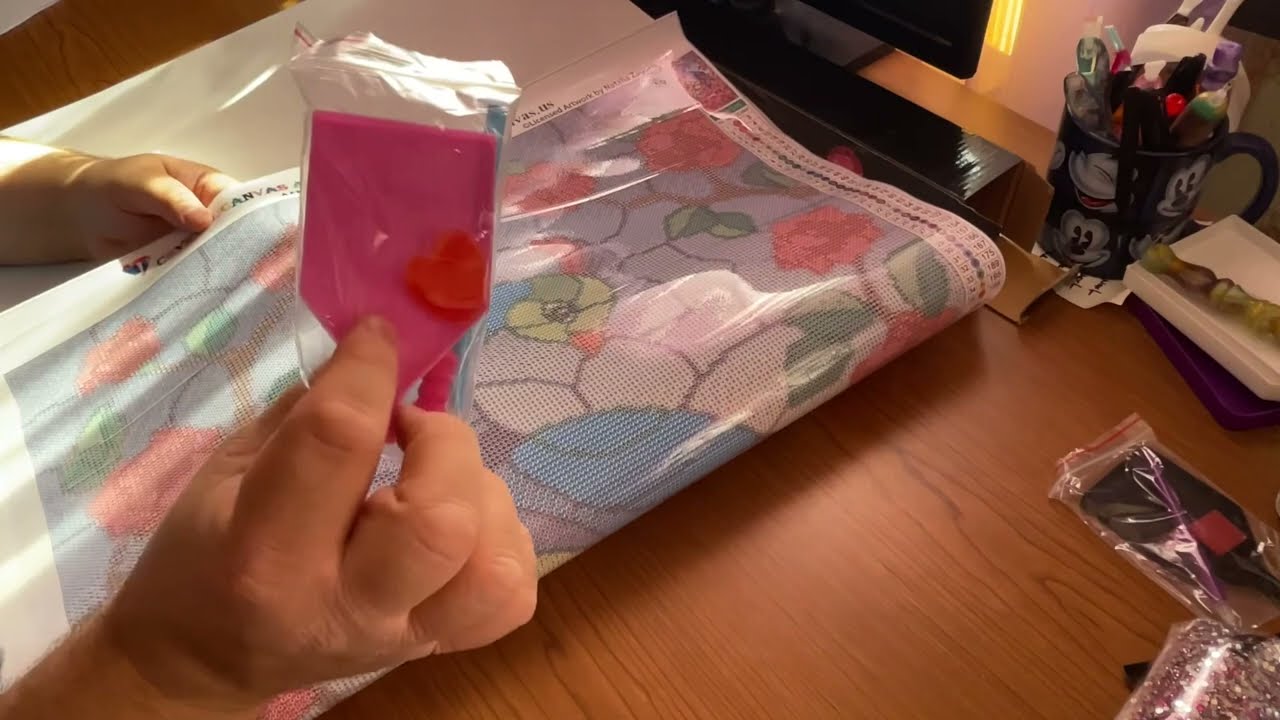 UNBOXING - Pt2 Crystal Canvas Art - Stained Glass!! Peacock/Turtles/Dragonfly / Diamond Painting