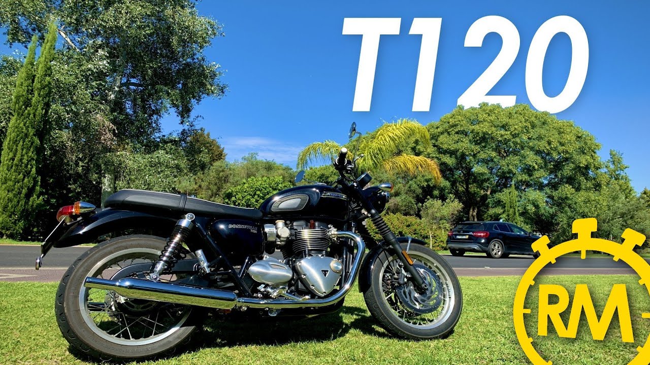 Обзор Triumph Bonneville T120 — может ли меньше значить больше? [QuickTest#35]