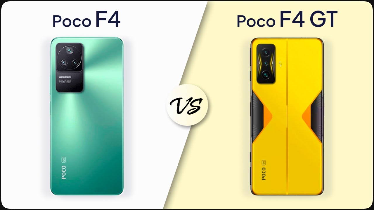 Comparison: Xiaomi Poco F4 5G vs Xiaomi Poco F4 GT | Mobile Nerd