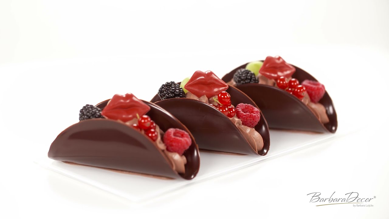 Chocolate  Tacos- Barbara Decor. Czekoladowe Tacos- Barbara Decor.