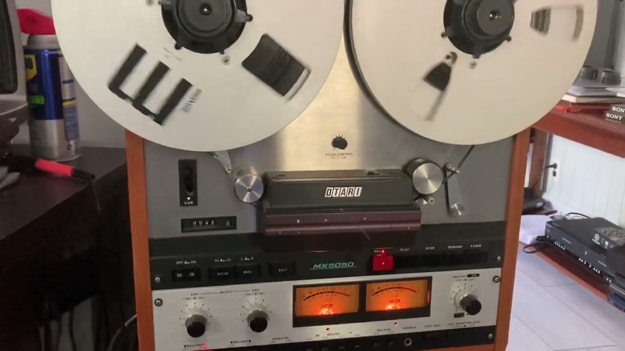OTARI MX5050 2SHTD 10.5 inch pro reel to reel demo
