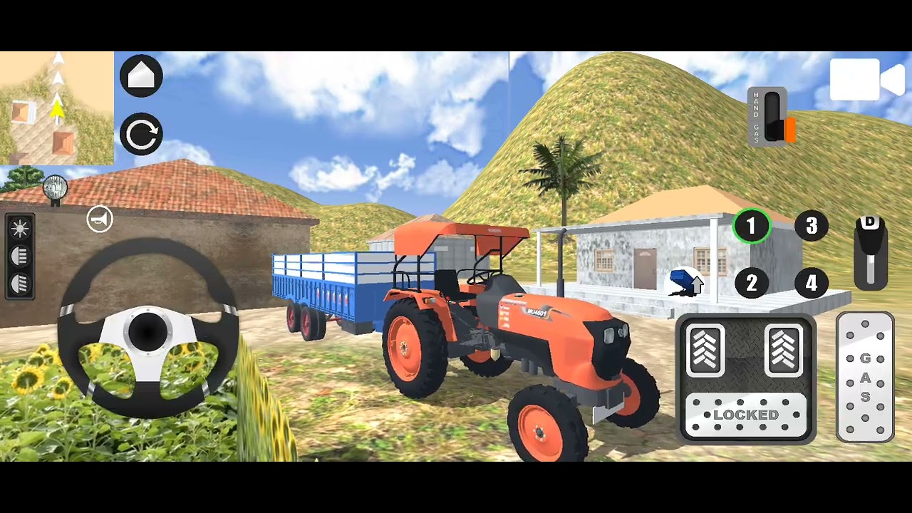 Tractor troli wala game #automobile #mahaindrathar #caraccessories #tractotmahindra #automobile 