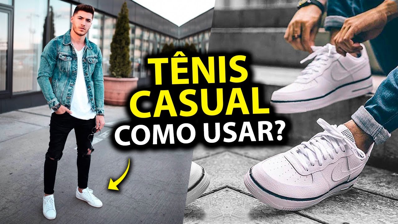 TÊNIS CASUAL MASCULINO: 19 Ideias Diferentes para Usar (e 9 Lojas para Comprar)