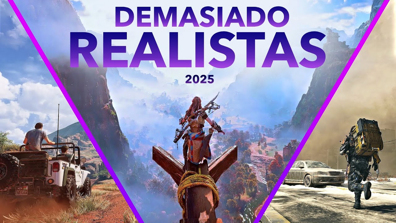 TOP 10 JUEGOS ULTRA REALISTAS que puedes jugar en 2025 ✅