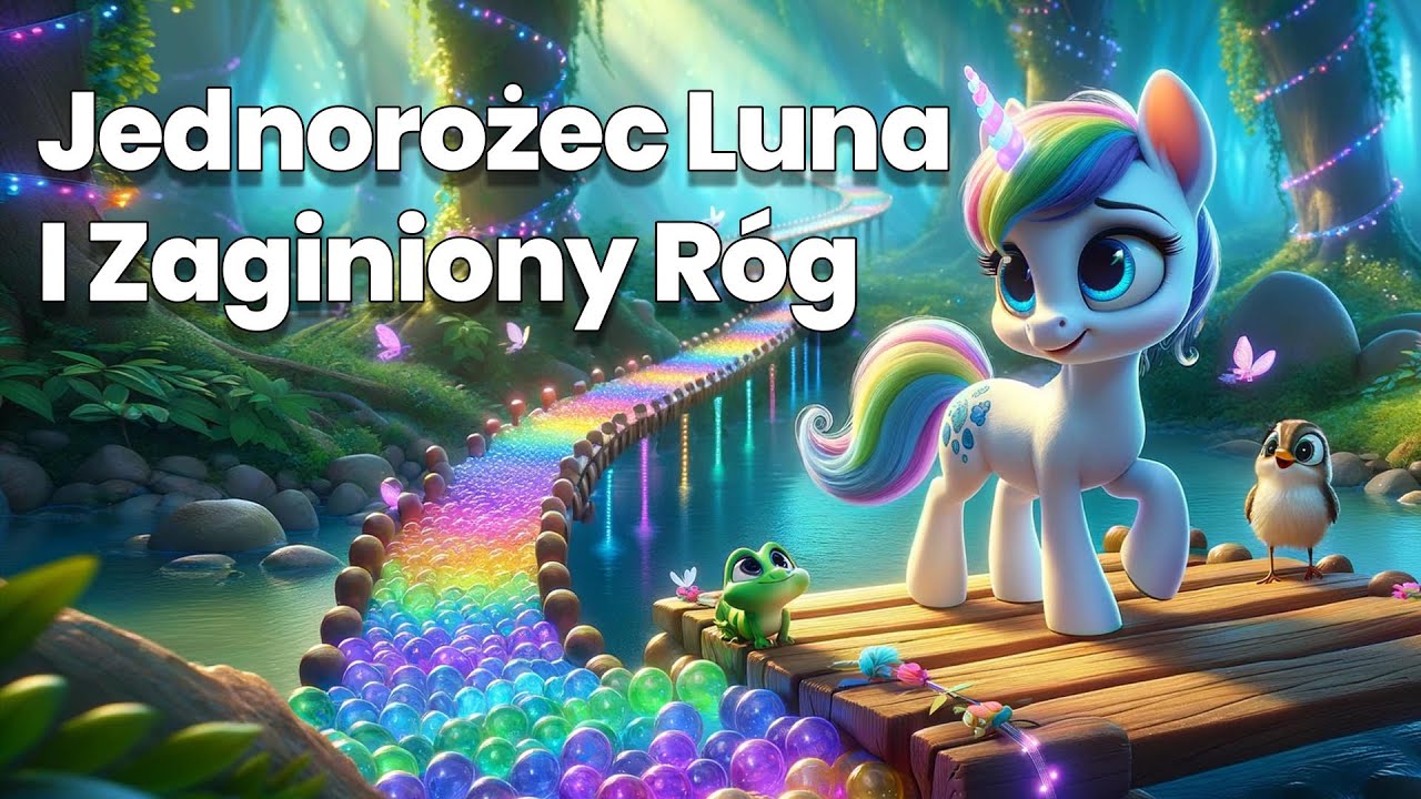 Jednorożec 🦄 Luna - Zaginiony Róg Bajka do słuchania dla dzieci  #słuchowisko #audiobook
